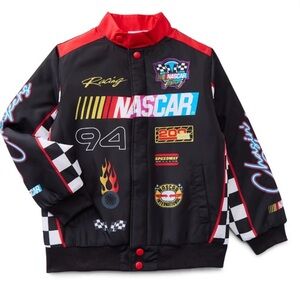 NASCAR BOYS’ Jacket - Size 10/12, NEW WITH TAGS